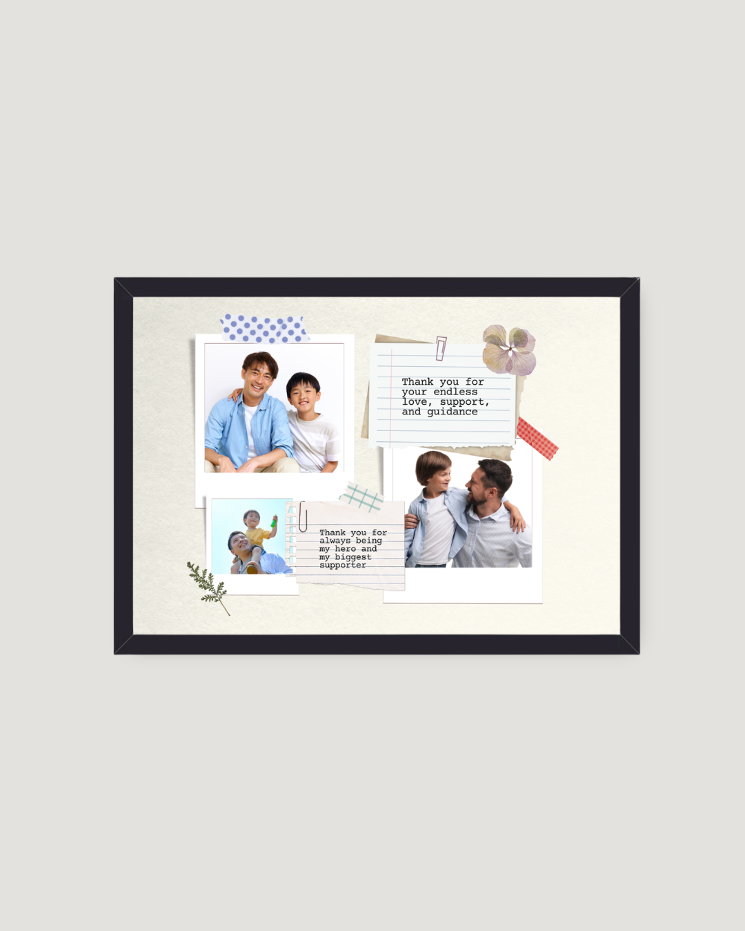 Moodboard Notes – Father's Day Photo Frame