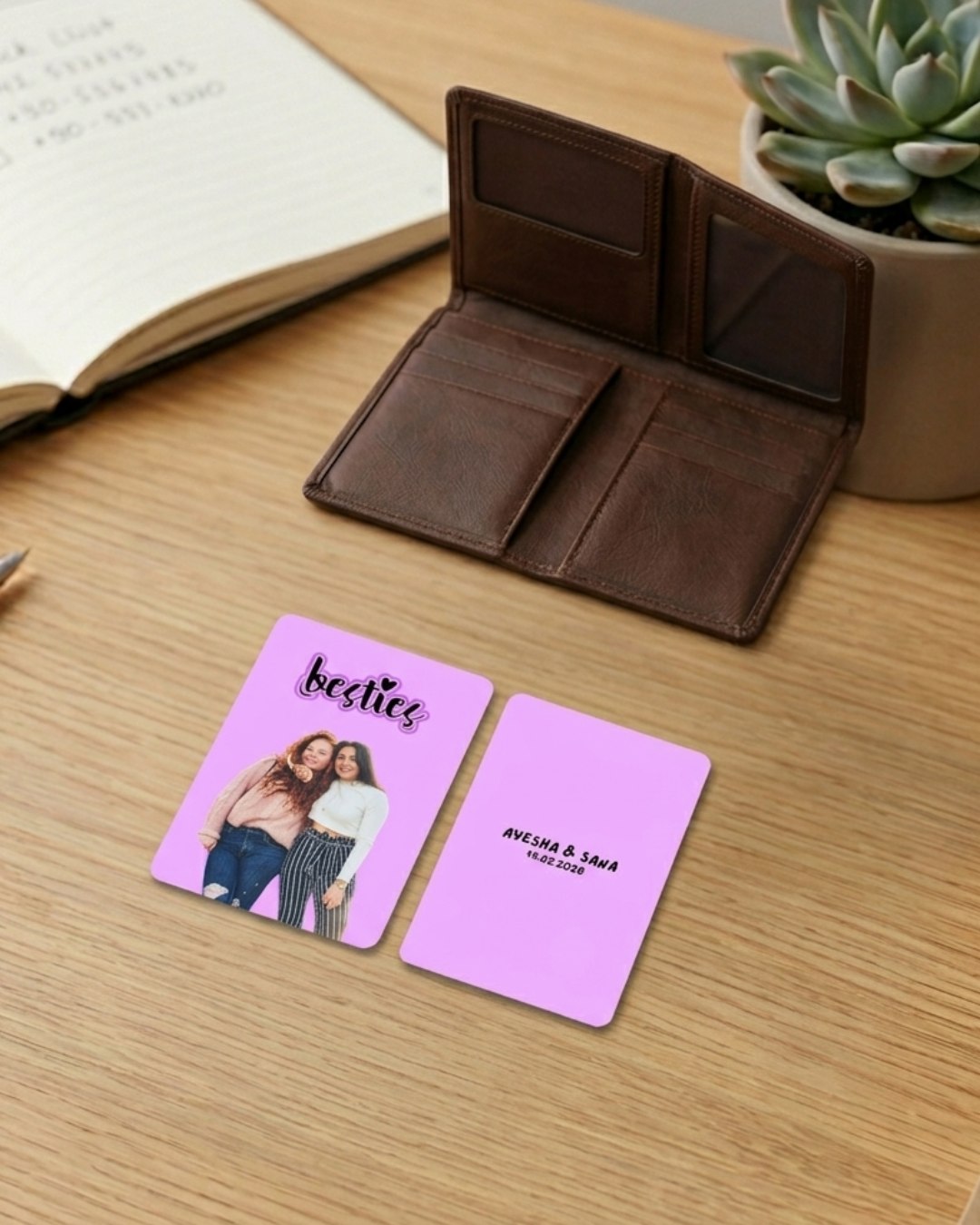 Besties Photo Wallet Card – Gift for Friends