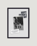 B&W Scrapbook – Father's Day Photo Frame