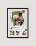 Botanical Collage – Father's Day Photo Frame