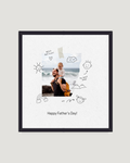 Doodle Art – Father's Day Photo Frame