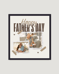 Beige Tape Dual Collage – Father's Day Frame