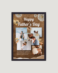 Earthy Kraft Collage – Father's Day Frame
