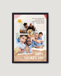 Torn Paper Scrapbook – Father's Day Frame