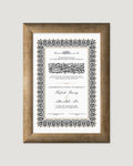 Wafa Nikkah Certificate | NC6