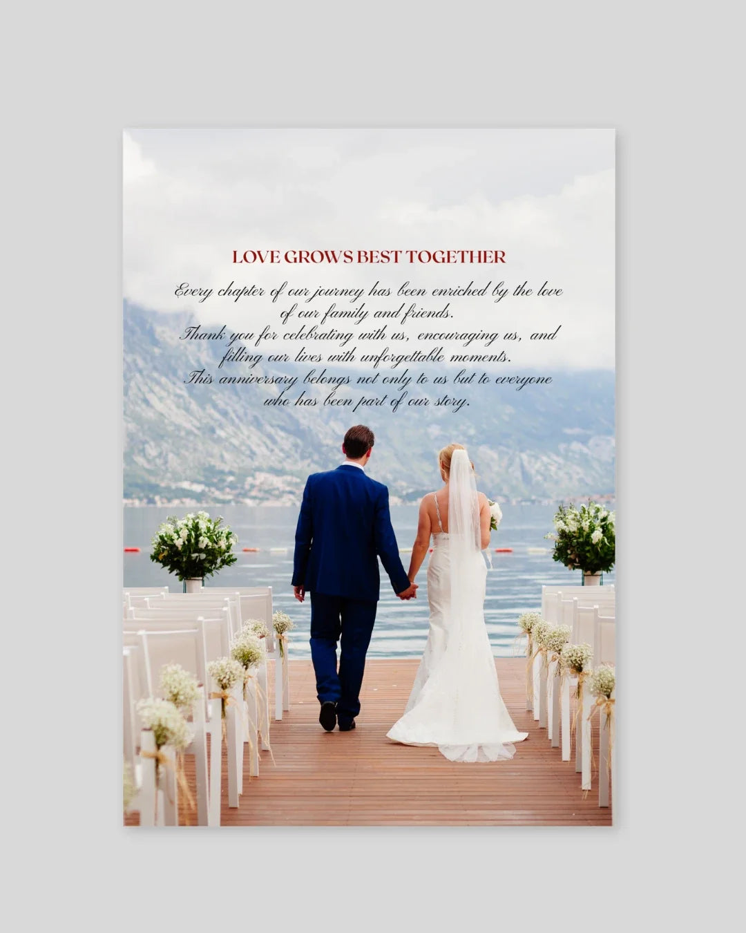Anniversary Edition personalized photo magazine cover Pakistan – A4 12-page keepsake gift