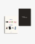 born to vs forced to relatable meme aesthetic notebook – gift for girls Pakistan – thelovelanguage.pk