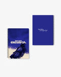 bury your excuses samurai motivational A5 spiral notebook Pakistan – thelovelanguage.pk
