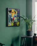 Colourful Splash Abstract Print – Digital Art Lahore