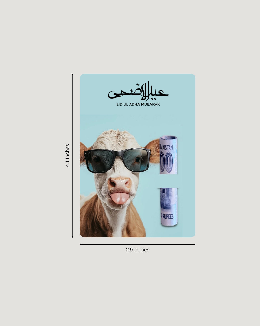 Cool Cow Eiddi Card