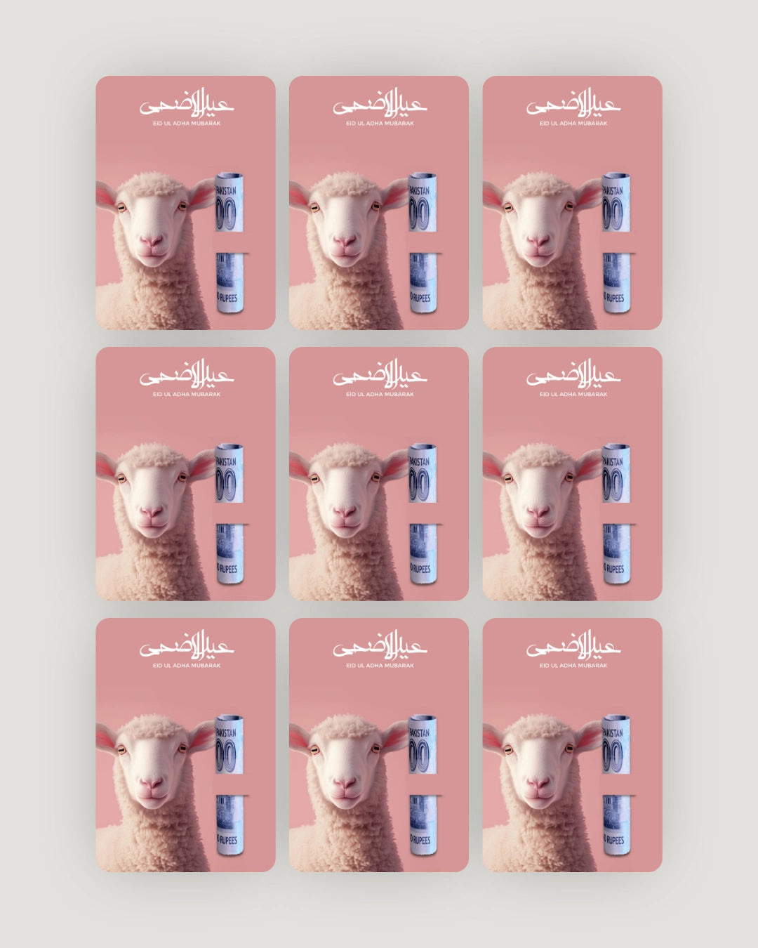 Cute Bakri Eiddi Card