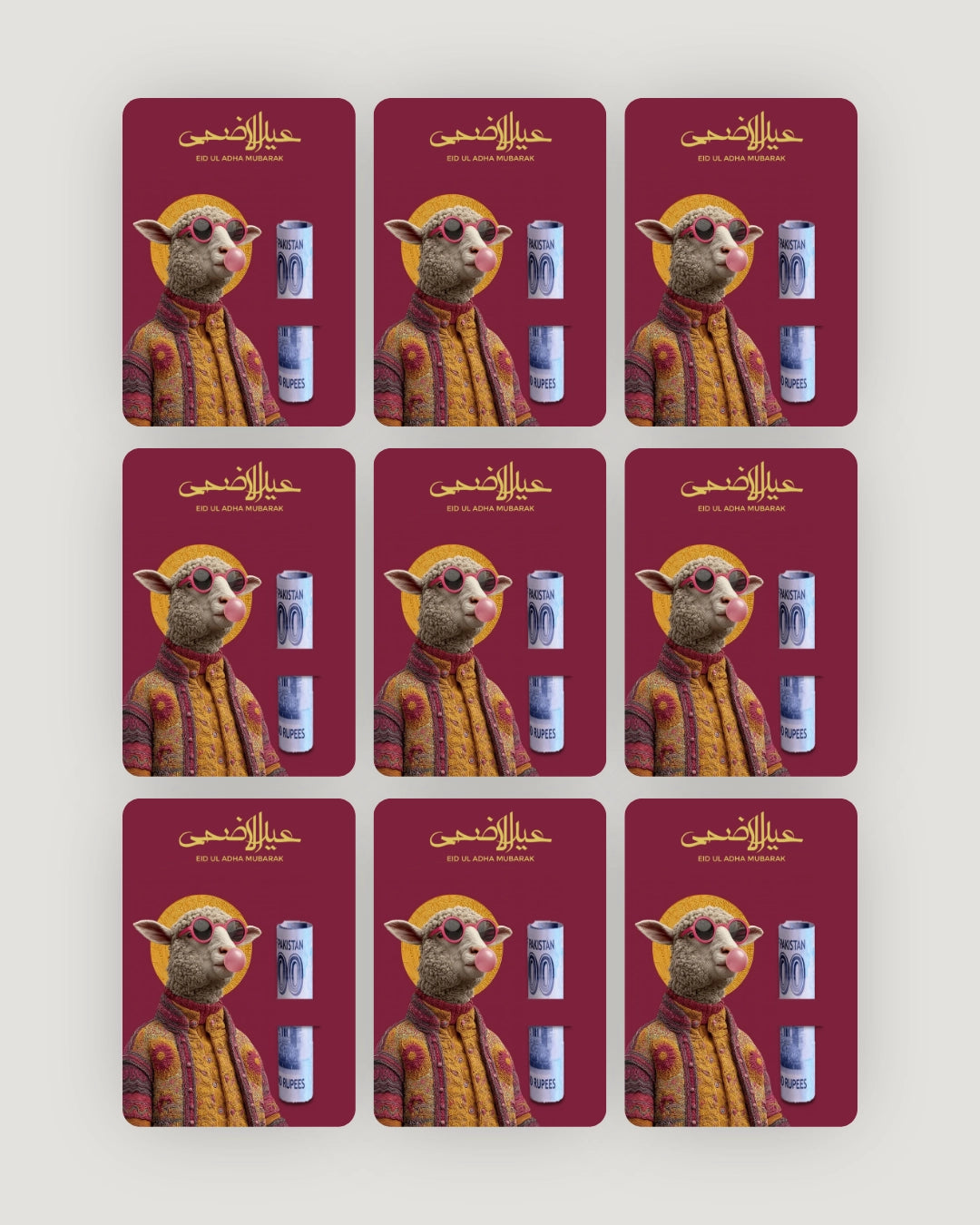Desi Dumba Eiddi Card