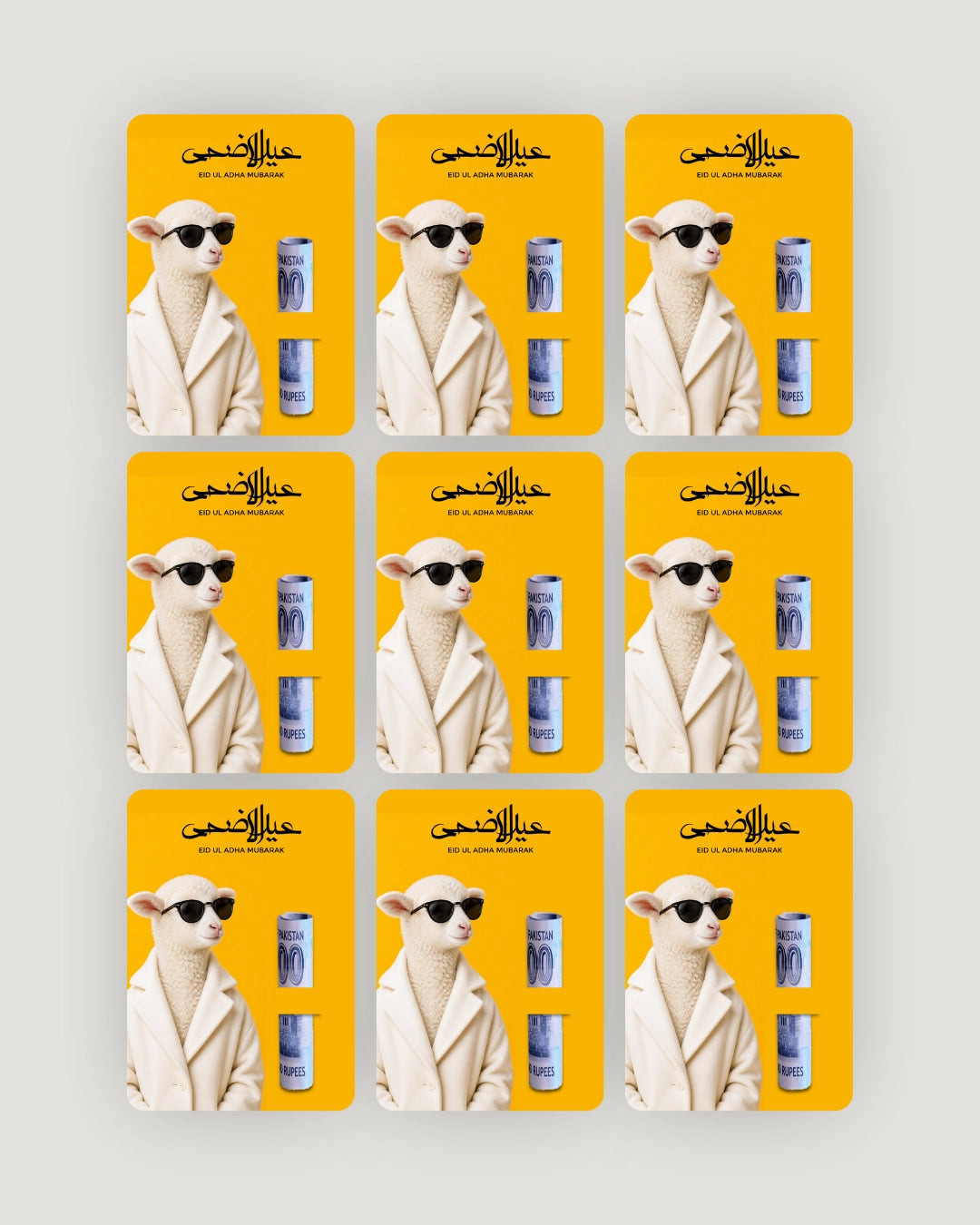 Fancy Lamb Eiddi Card