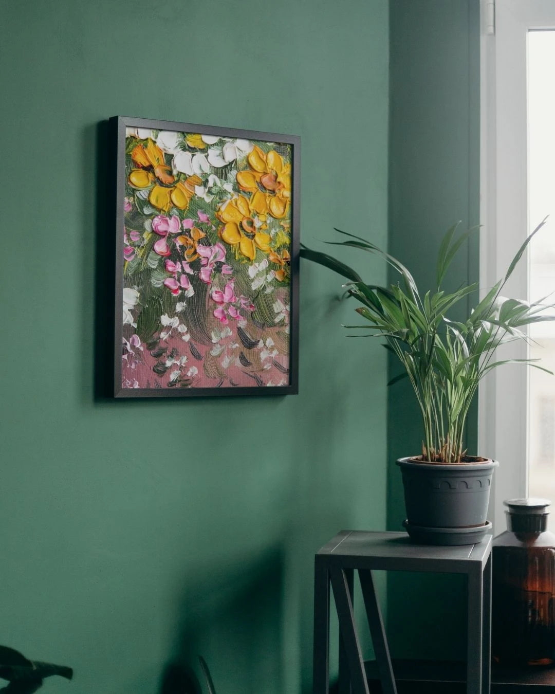Impressionist Floral Painting Print – Digital Art Lahore