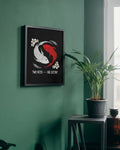 Two Paths One Destiny Koi Fish Print – Digital Art Lahore
