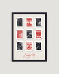 Lucky Us playing cards couple photo frame design 2 with 9 photos personalised couple gift by The Love Language Pakistan
