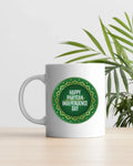 Green mandala-bordered badge with gold detailing, 'Happy Pakistan Independence Day, 14th August' — 14 August Pakistan Inde