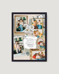 Milestone Birthday Frame – Personalised Age Collage Gift
