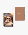 my life vs me disaster cat meme aesthetic spiral notebook – thelovelanguage.pk