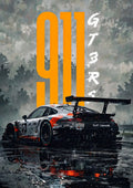 Porsche 911 GT3 RS Poster – Gift for Car Lovers