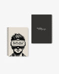 predict the future create it VR headset quote A5 spiral notebook Pakistan – thelovelanguage.pk