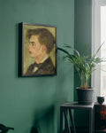 Renoir Style Profile Portrait Print – Digital Art Lahore