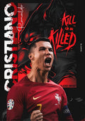 Ronaldo "Kill or Be Killed" Poster – Football Fan Gift