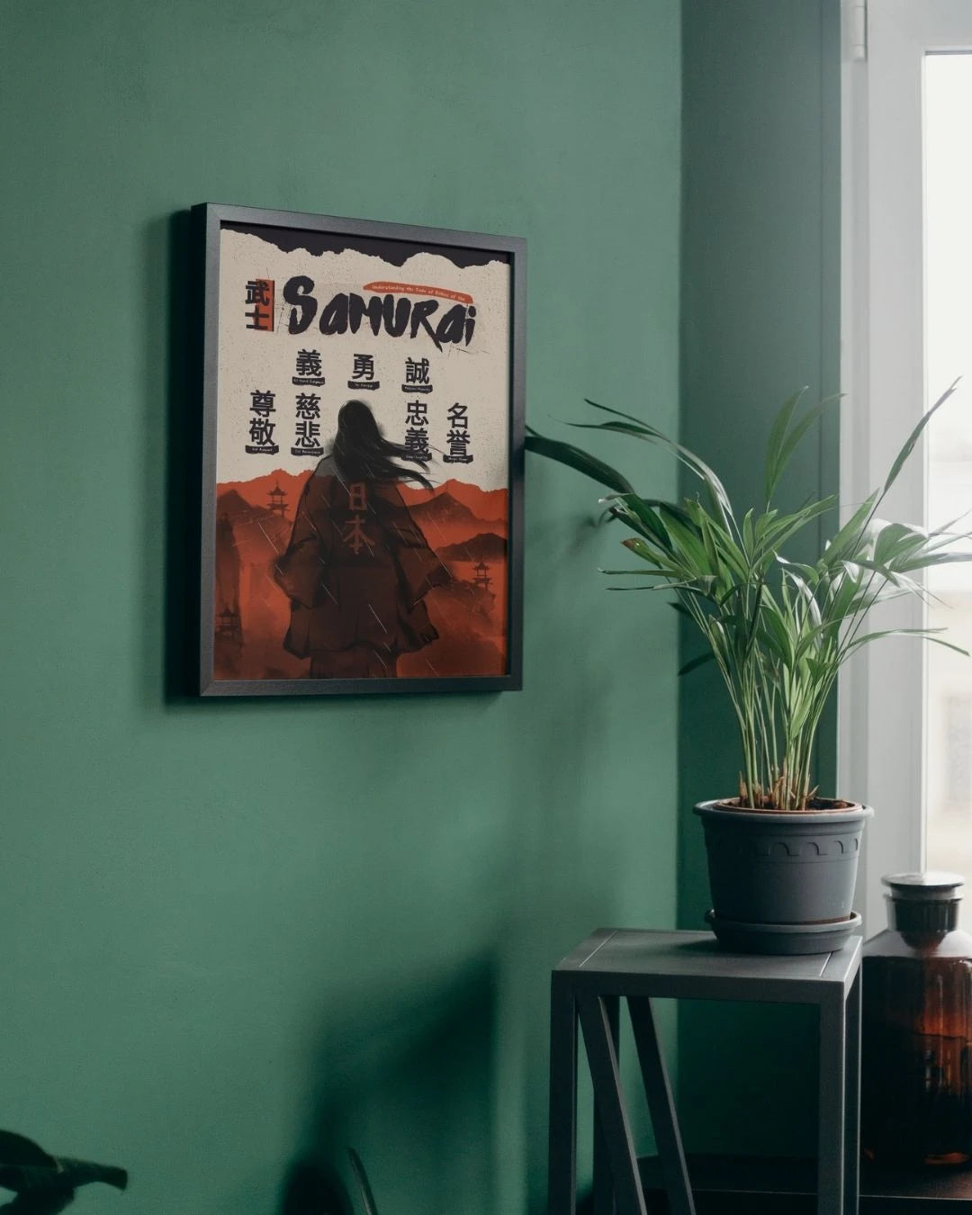 Samurai Code of Ethics Art Print – Digital Art Lahore
