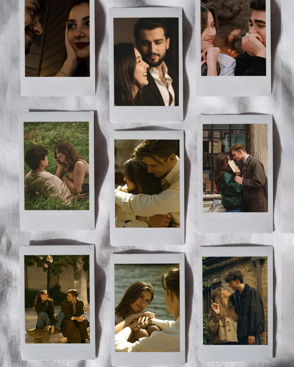 Polaroid strips 2x8 inch 4-photo vertical strip printing service Pakistan by The Love Language