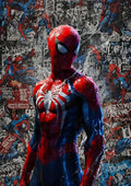 Spider-Man Comic Poster – Superhero Room Decor Gift