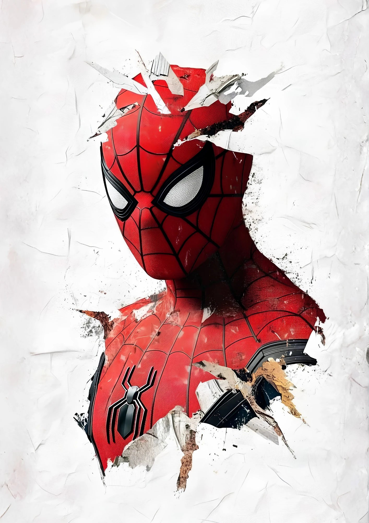 Spider-Man Torn Poster – Superhero Gift for Him